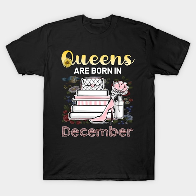 Queen Makeup December T-Shirt by symptomovertake